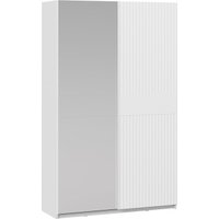 Шкаф-купе Трия Оскар Тиффани Т2 1400 282731 (белый/белый снег/белый софт)