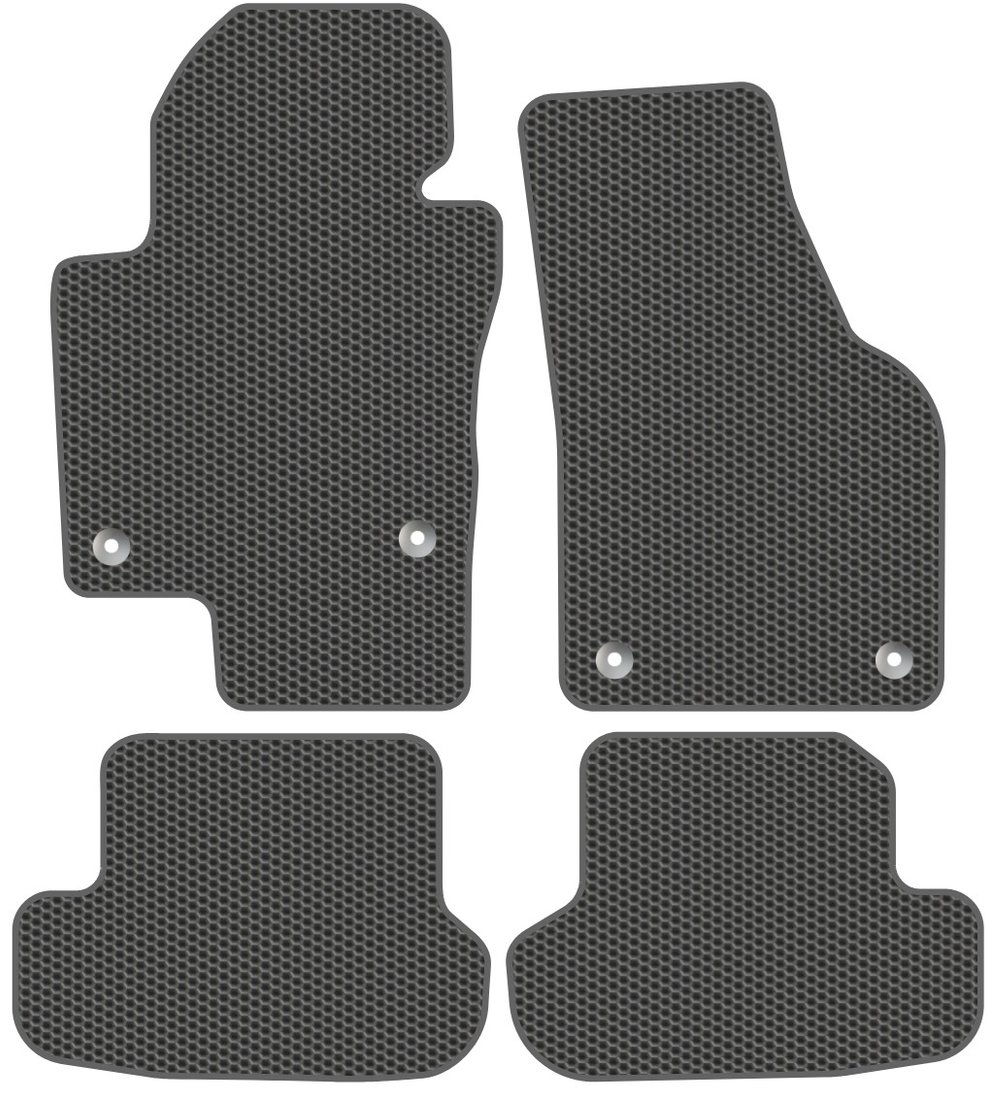 

Комплект ковриков для авто Alicosta Volkswagen Beetle II (хэтчбек 5 дв / 5C1) 2011 - 2016 (серый)