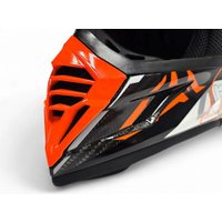 Мотошлем AIM RH855 Carbon Razor RH855R-DWR-L (L, белый/красный)