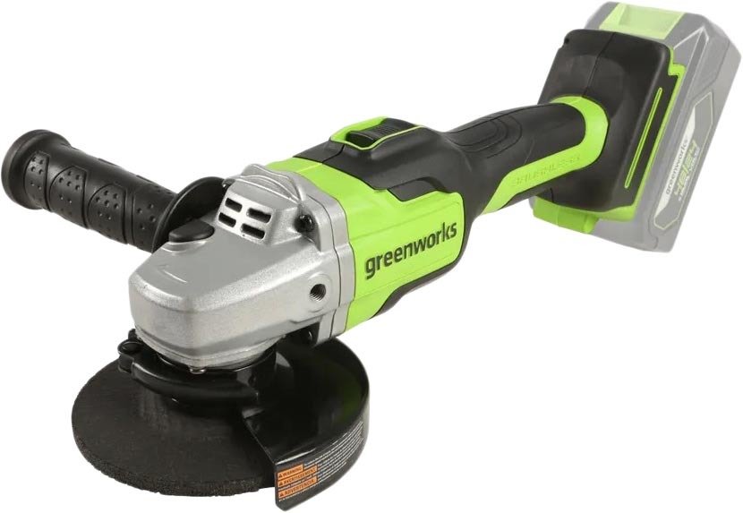 

Угловая шлифмашина Greenworks GD24AG 3200207 (без АКБ)