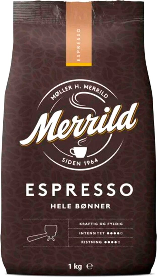 

Кофе Merrild Espresso зерновой 1кг