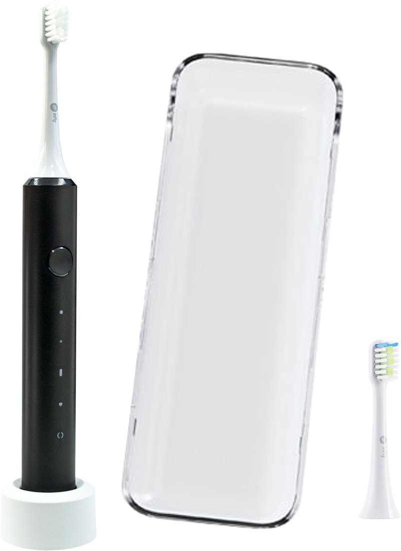 

Электрическая зубная щетка Infly Sonic Electric Toothbrush T03S (футляр, 2 насадки, черный)