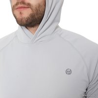 Футболка FHM Mark Hoodie (XXXL, светло-серый)
