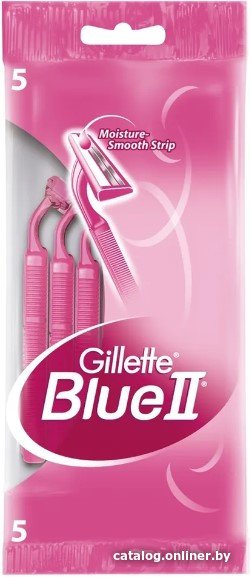 Бритвенный станок Gillette Blue II Woman (5 шт)