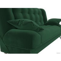 Диван Лига диванов Анна 102741 (велюр, зеленый)