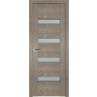 Межкомнатная дверь ProfilDoors 2.81XN R 80x200 (каштан темный, стекло матовое)