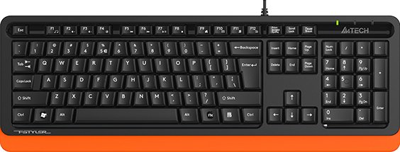 

Клавиатура A4Tech Fstyler FKS10 (черный/оранжевый)