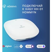 Реле Hommyn zigbee 2 канала RLZBN02 (с нейтралью)