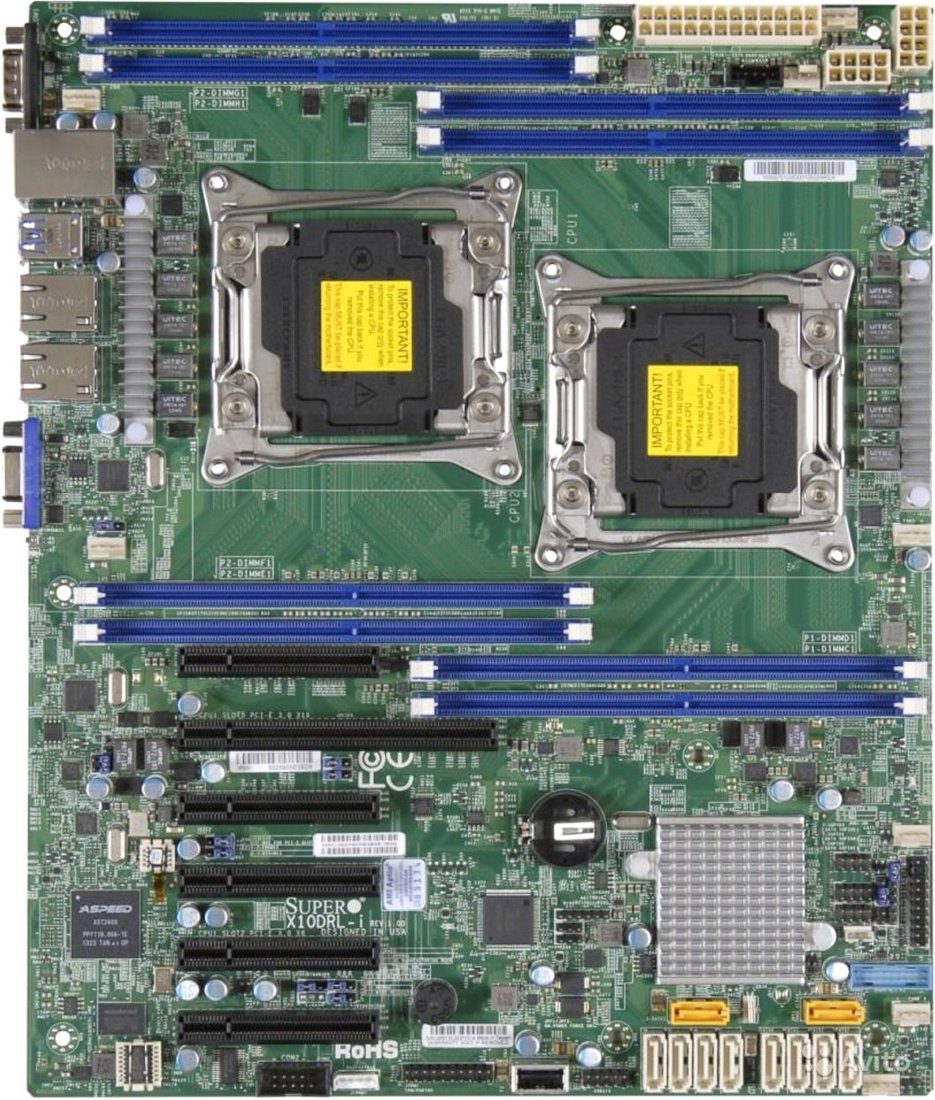 

Материнская плата Supermicro MBD-X10DRL-I-B