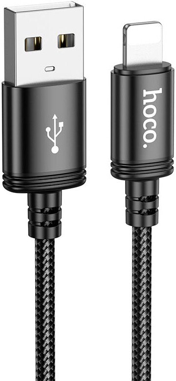 

Кабель Hoco X91 USB Type-A - Lightning (3 м, черный)