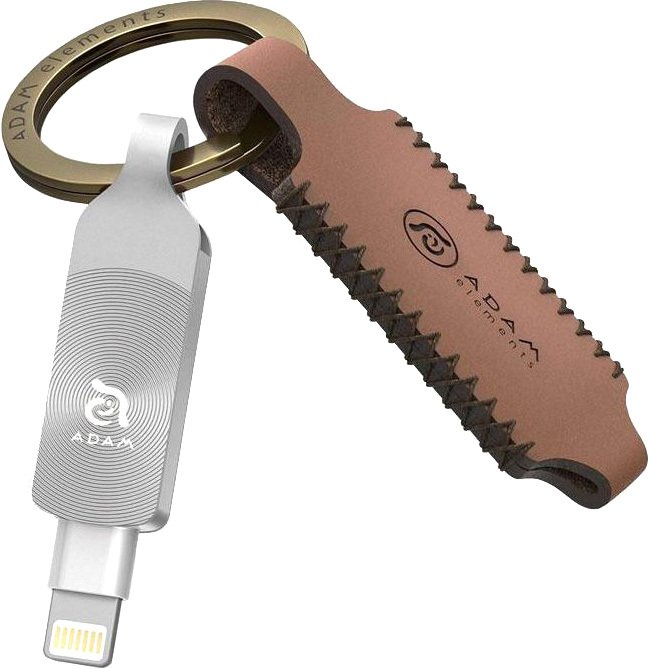 

USB Flash Adam Elements iKlips DUO+ 128GB (серебристый)
