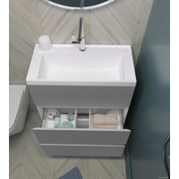  MarkaOne Тумба с раковиной Bumble 60Н 2я У90671 (белый)