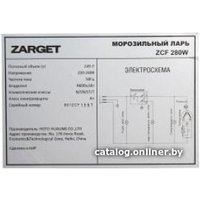 Морозильный ларь Zarget ZCF 280W