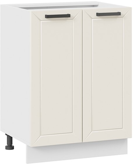 

Шкаф напольный Трия Лорас 1Н6 (белый/холст брюле)