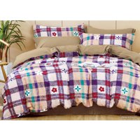 Семейный комплект постельного белья Cleo Сатин Семейный SK-41/1041