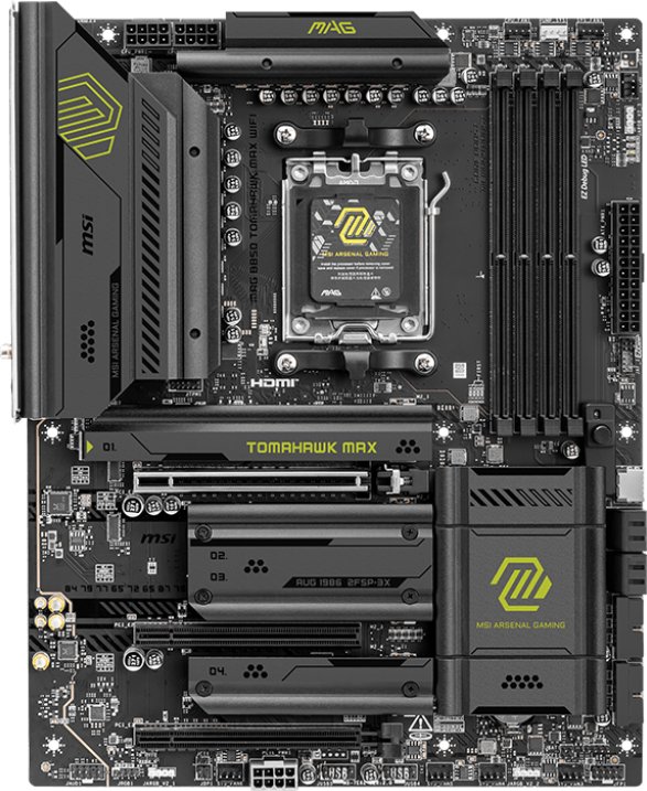 Материнская плата MSI MAG B850 Tomahawk Max WiFi