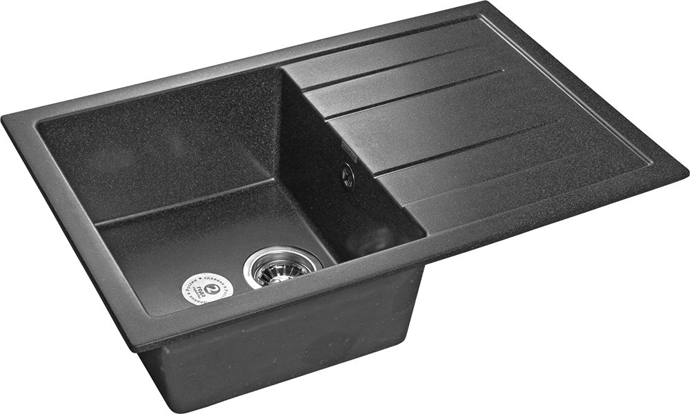 

Кухонная мойка GranFest Quadro GF-Q780L (графит)