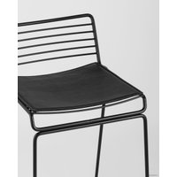 Стул Stool Group Danny (черный с черной подушкой)