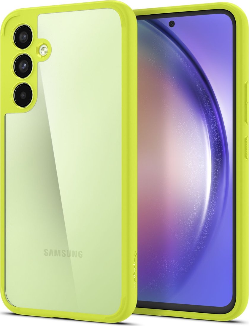 

Чехол для телефона Spigen Ultra Hybrid для Galaxy A54 5G ACS06099 (лайм)