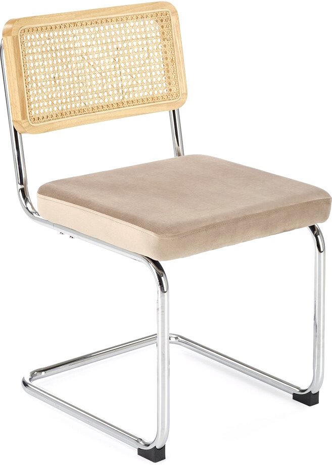 

Стул Halmar K504 (бежевый/серебристый)