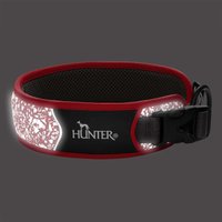 Ошейник Hunter Collar Divo Reflect 68976 (45-55/L красный/серый)