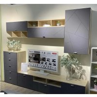 Шкаф распашной MLK Скайлайн (Графит) в Мозыре