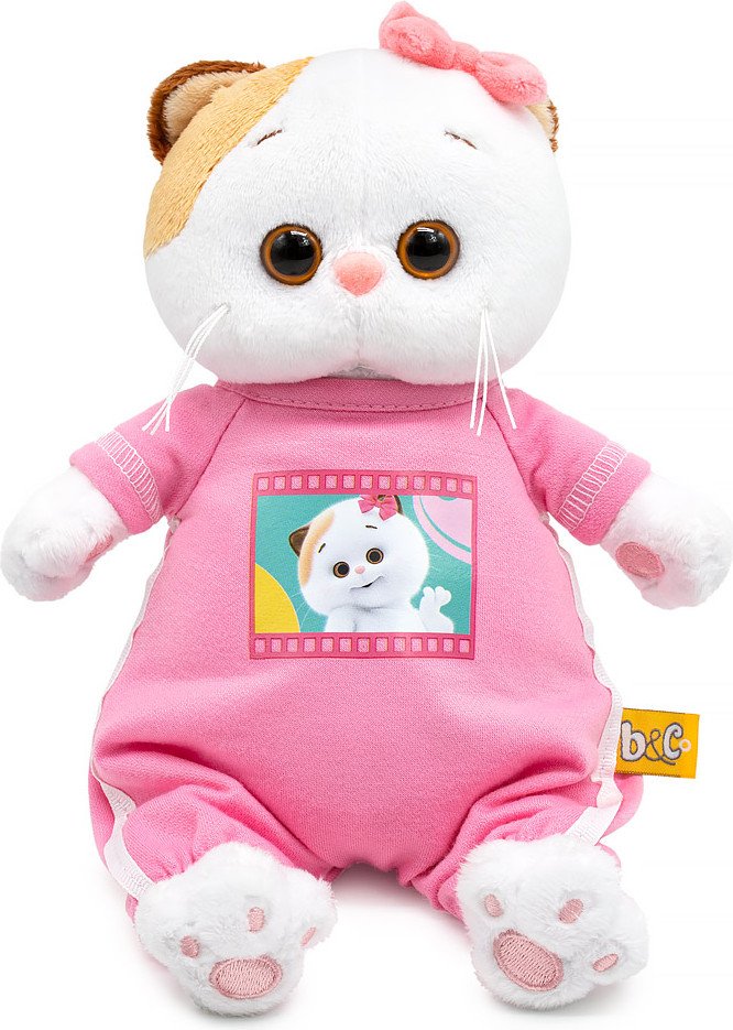 

Классическая игрушка BUDI BASA Кошечка Ли-Ли в комбинезоне с принтом. Мультсериал LKm18-004