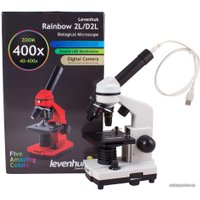 Детский микроскоп Levenhuk Rainbow D2L 0.3 Мпикс (лунный камень) 69040