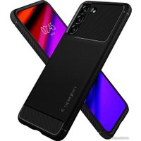 Чехол для телефона Spigen Rugged Armor для Galaxy S21 FE ACS03049 (черный)