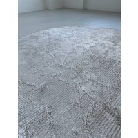 Ковер для жилой комнаты LAXMI Comfort Plus 197 круг (1.6x1.6, Beige/Cream)