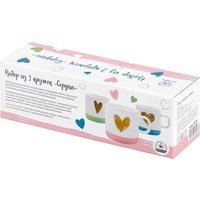 Набор кружек Elan Gallery New Bone China Сердце 230239 в Могилеве