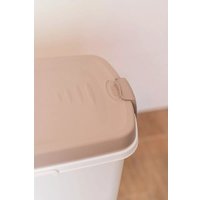 Контейнер для корма Stefanplast 98501 40л (белый)