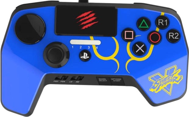 

Геймпад Mad Catz Street Fighter V FightPad Pro Chun Li (синий)