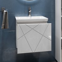  Vigo Тумба под умывальник Geometry 500-0-1 Como навесная