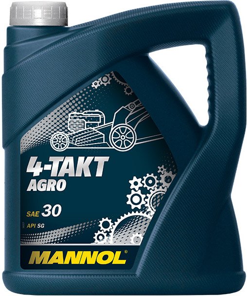 

Моторное масло Mannol 4-Takt Agro SAE 30 API SG 4л