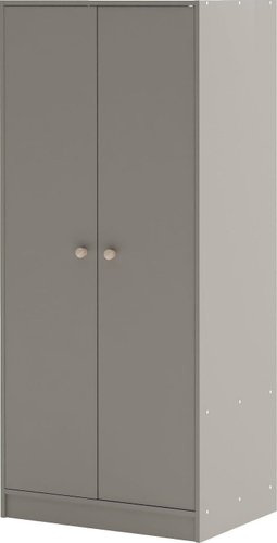 Шкаф распашной Диприз Марм 2дв. 1700х740х550 Д.70045.1 (шиншилла серая)