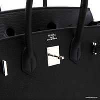 Женская сумка Hermes 100 Birkin Silver