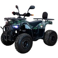 Квадроцикл Motax Grizlik Premium 2024 (черный/зеленый камуфляж)