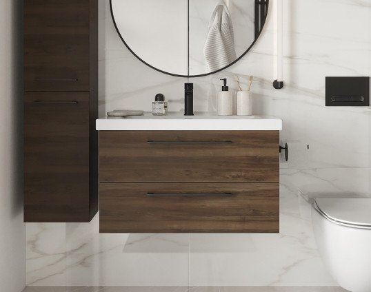 

Cersanit Тумба под умывальник Lara 70 69159 (орех табак)