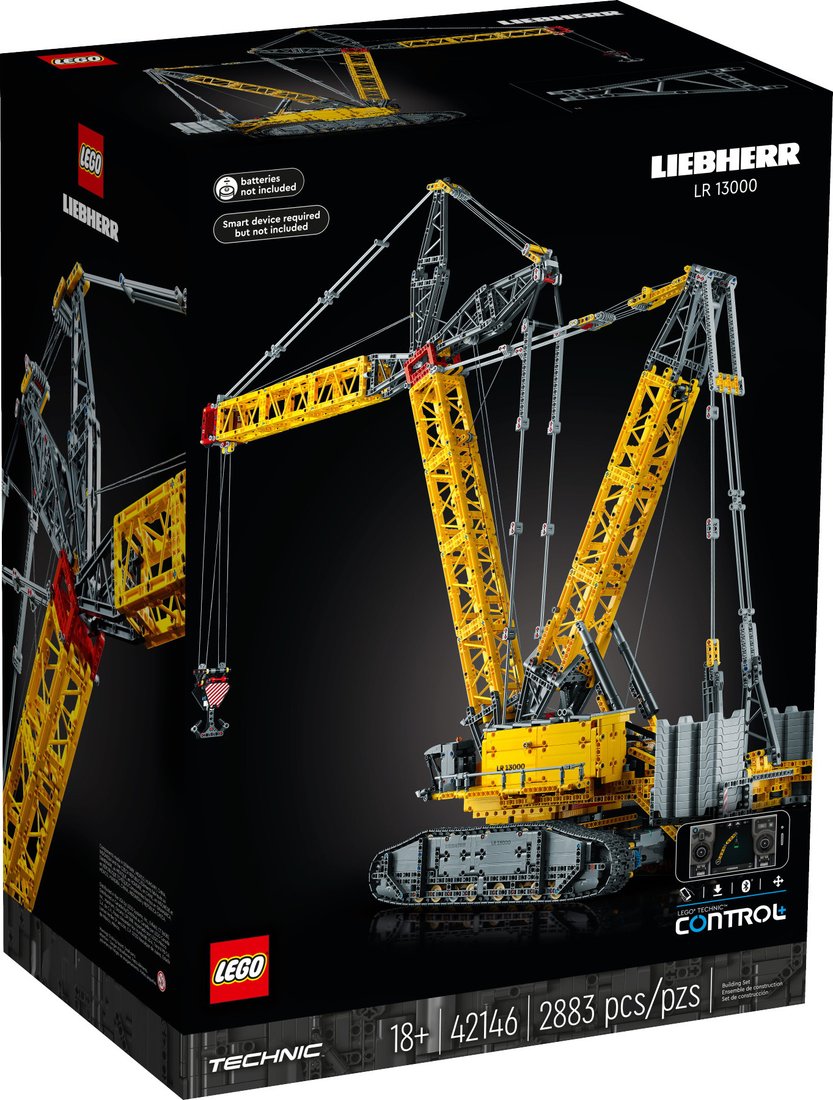 

Конструктор LEGO Technic 42146 Гусеничный кран Liebherr LR 13000