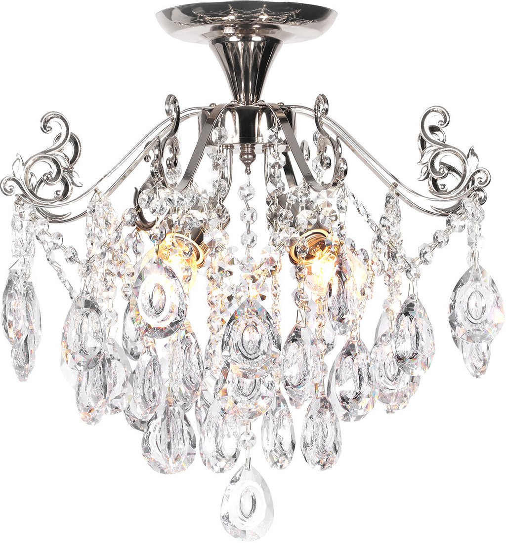 

Люстра средней высоты Escada Kelly 1123/4PL E27*60W Chrome