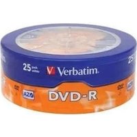 DVD-R диск Verbatim 4.7Gb 16x 43730 (25 шт.)