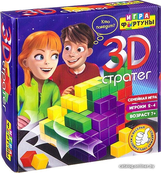 Настольная игра Фортуна 3D стратег Ф94954