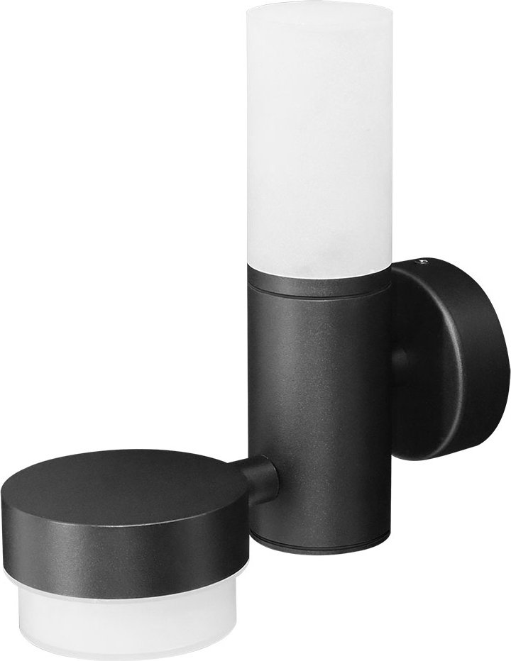 

Уличный настенный светильник Arte Lamp Budapest A2360AL-2BK