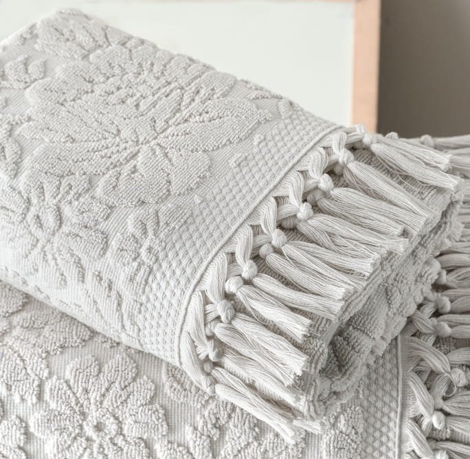 

Полотенце Arya Barry 8680943225702 (светло-серый)