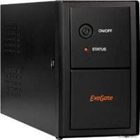 Источник бесперебойного питания ExeGate UNB-650.LED.AVR.EURO EP285601RUS