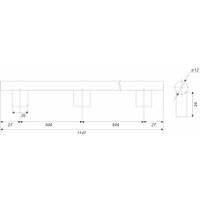 Ручка мебельная Boyard Rock RS325SC.5/1088