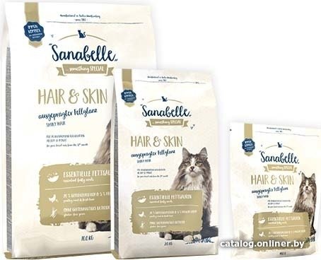 

Сухой корм для кошек Bosch Sanabelle Hair & Skin Shiny Hair (для здоровья шерсти) 2 кг