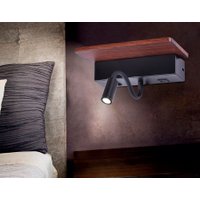 Бра Ambrella light Wallers FW291 (черный/темное дерево)