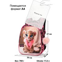Школьный рюкзак SkyName R1-081 + брелок помпон